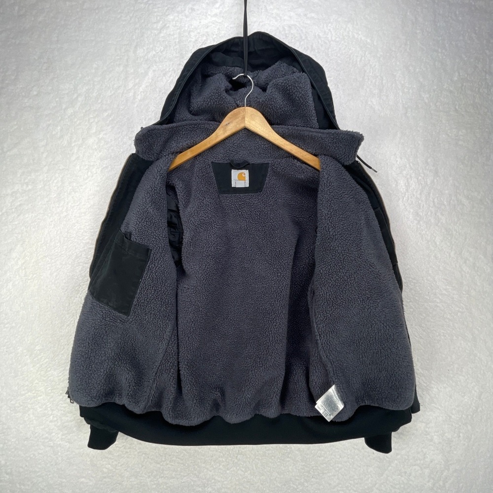 Carhartt Wildwood Jacket Sherpa Lined Womens‎ XL Extra Large 100815-001 Black - Picture 3 of 16